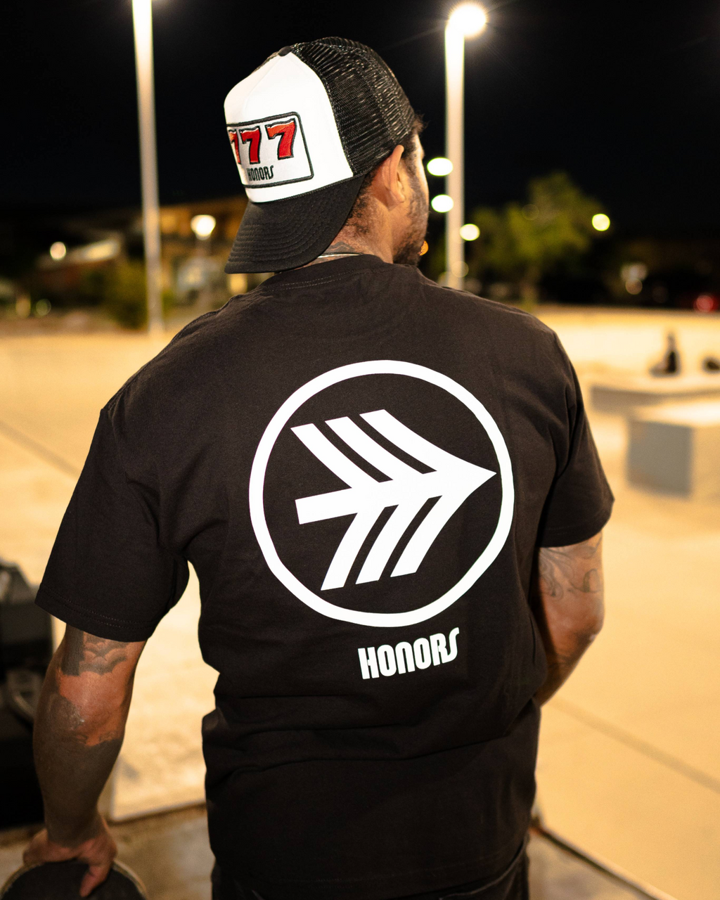 PATCHED UP LUCKY 777 TRUCKER