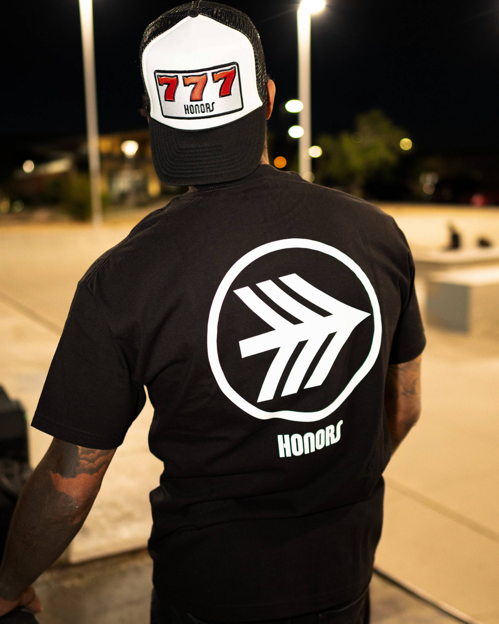 PATCHED UP LUCKY 777 TRUCKER