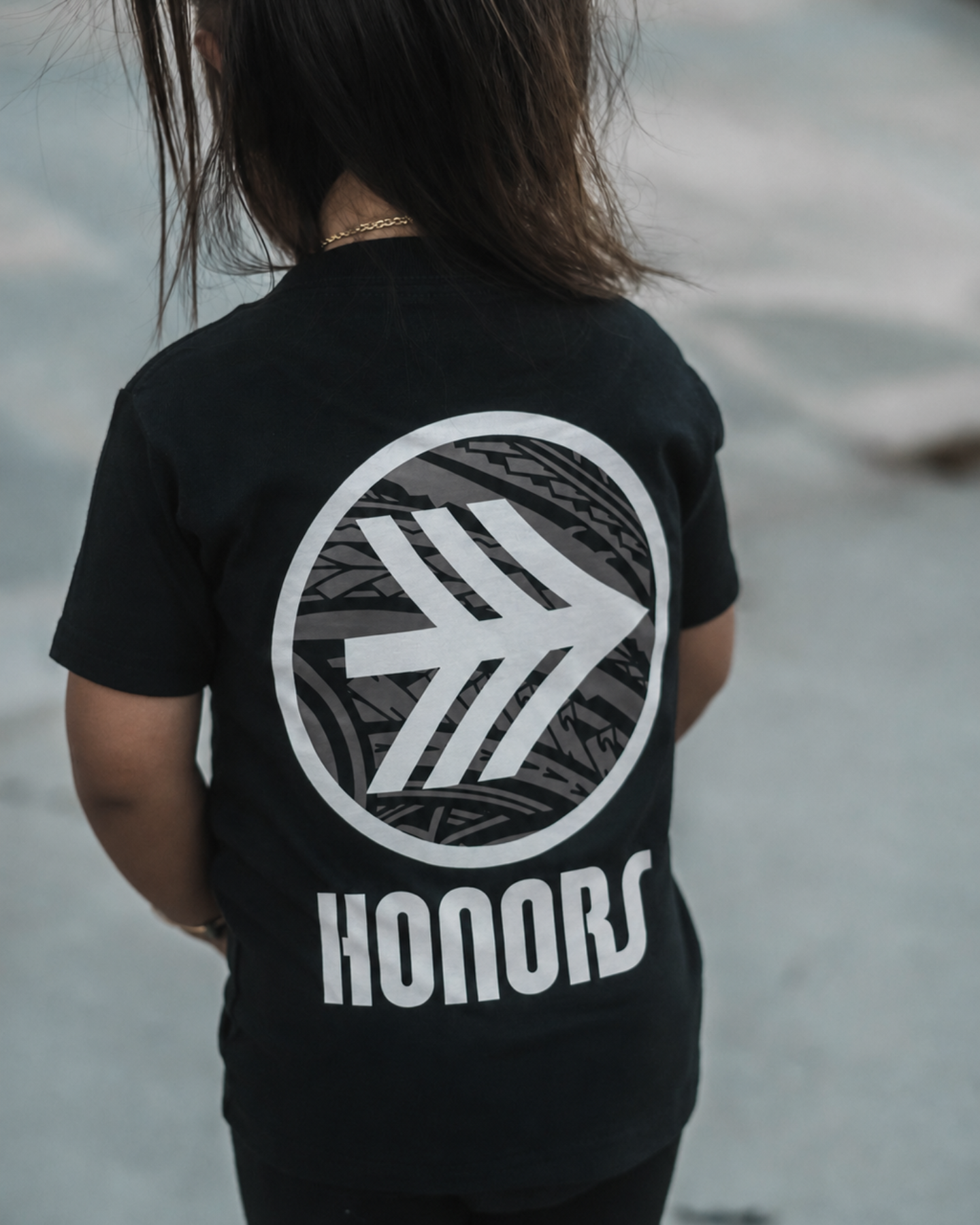KIDS BONG X HONORS TRIBAL LOGO TEE