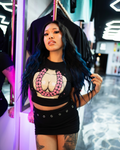 HONORS X LEXBREEZY WOMENS CROP "GOT LEID IN LAS VEGAS"