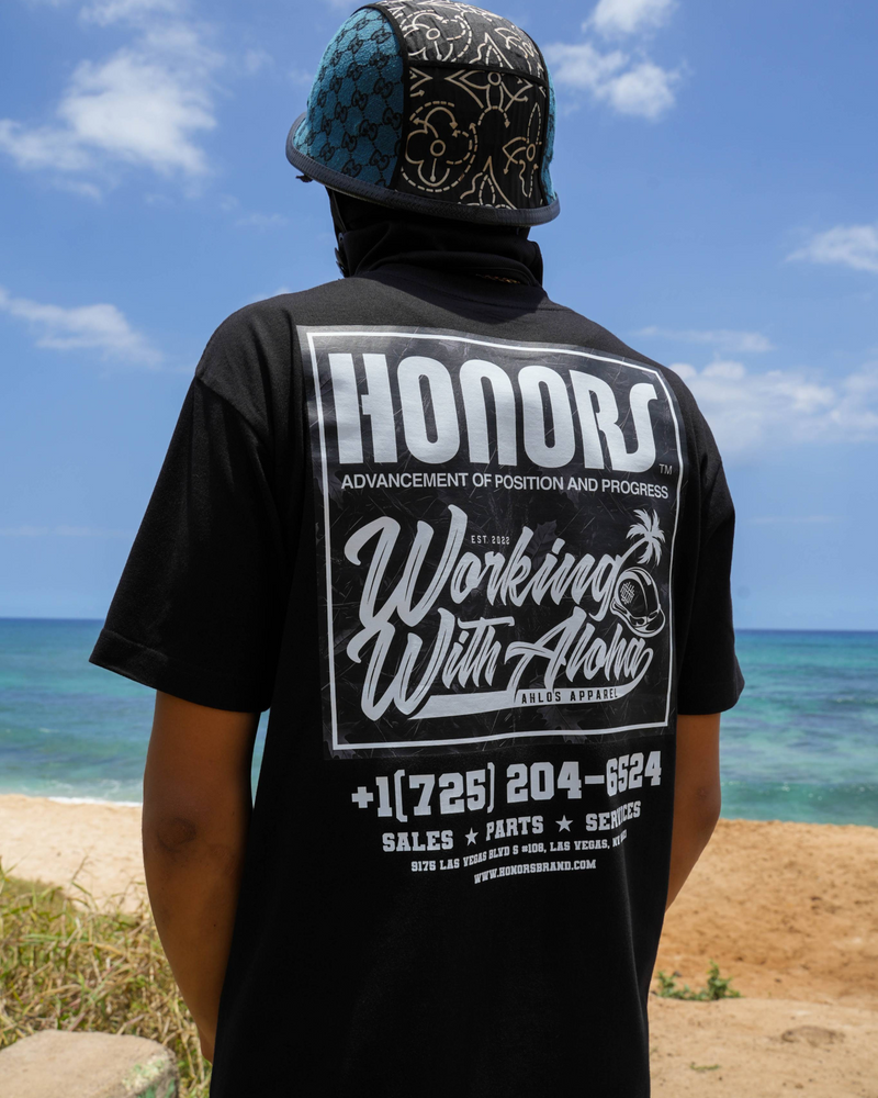 HONORS X AHLOS BLACKOUT CAMO TEE