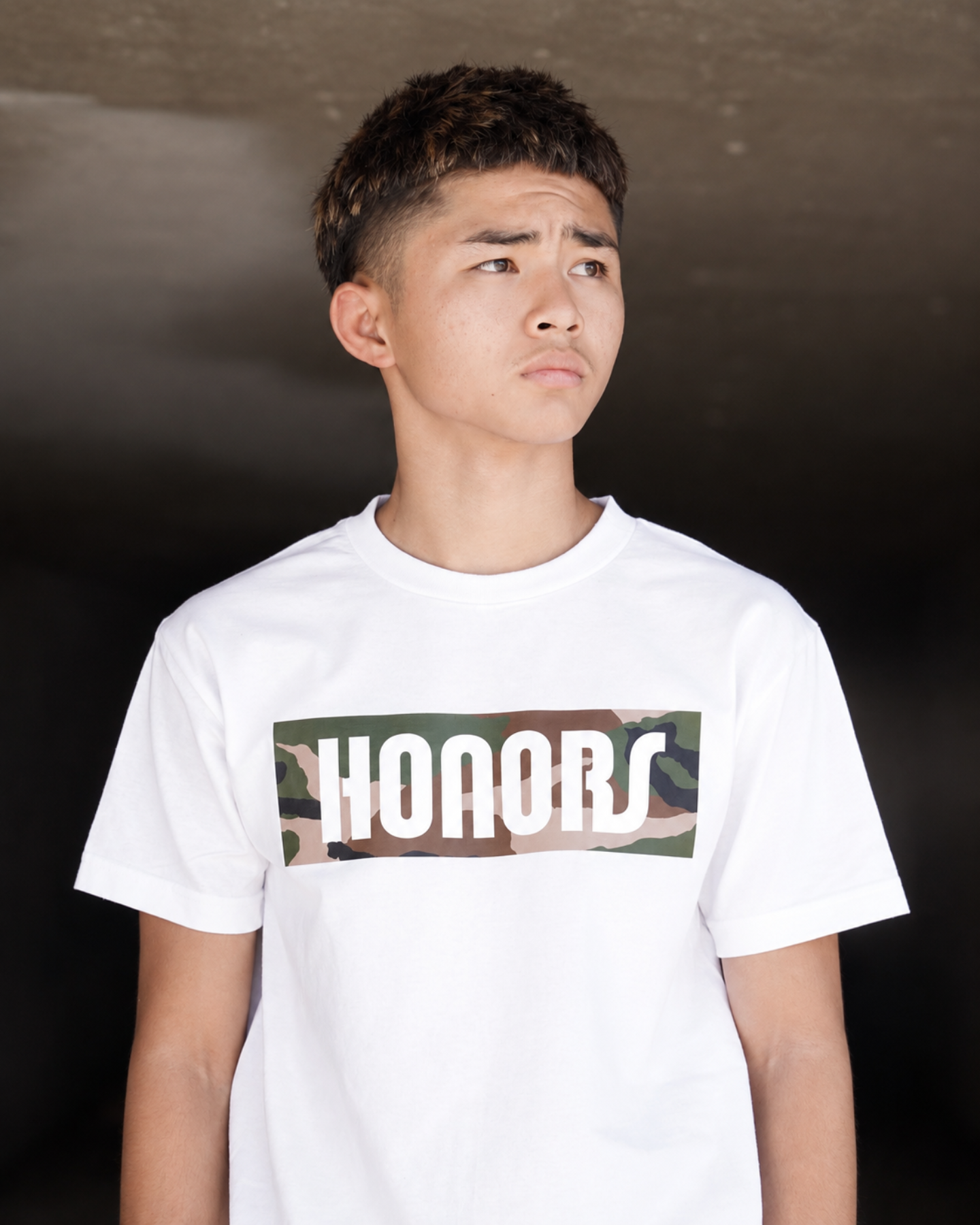 HONORS BOX LOGO CAMOUFLAGE TEE