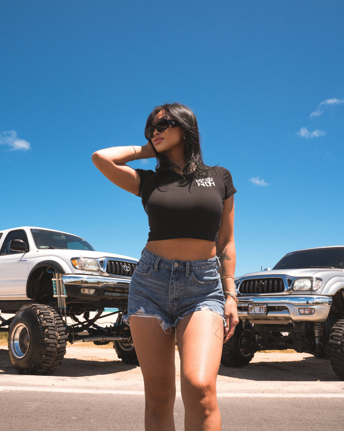 WOMENS NTH X HONORS STAY WILD CROP TOP