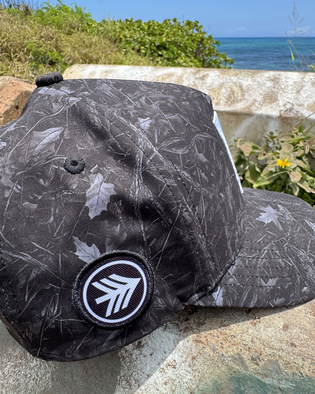 HONORS X AHLOS BLACKOUT CAMO SNAPBACK
