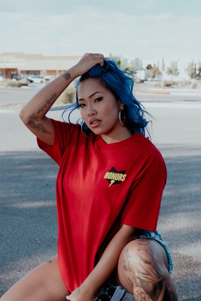Charged Up Tee - Red